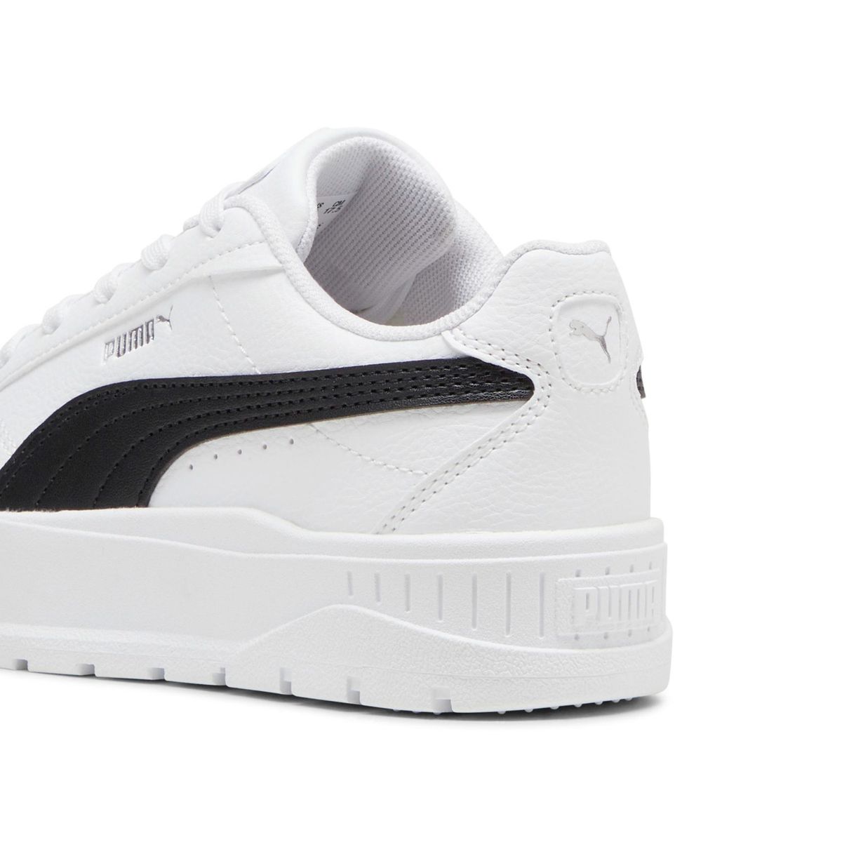PUMA - Karmen II PS Zapatilla Urbana Niña Cuero Blanco (28 a 35) Puma