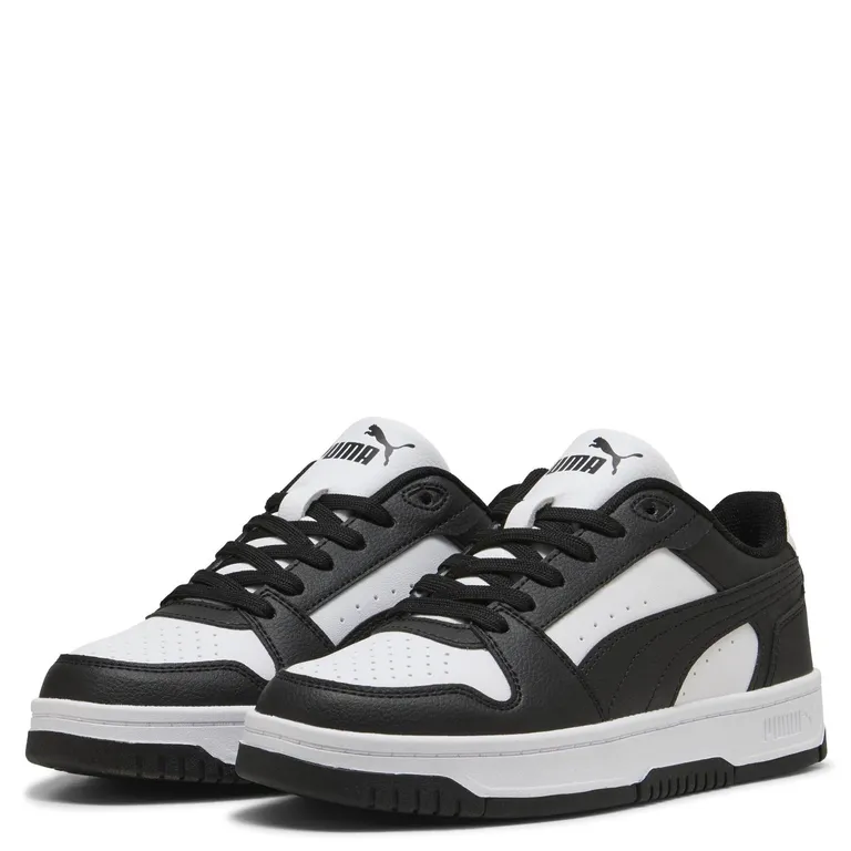 Rebound Slam LO Zapatilla Urbana Niño Cuero Blanco (35.5 a 38)