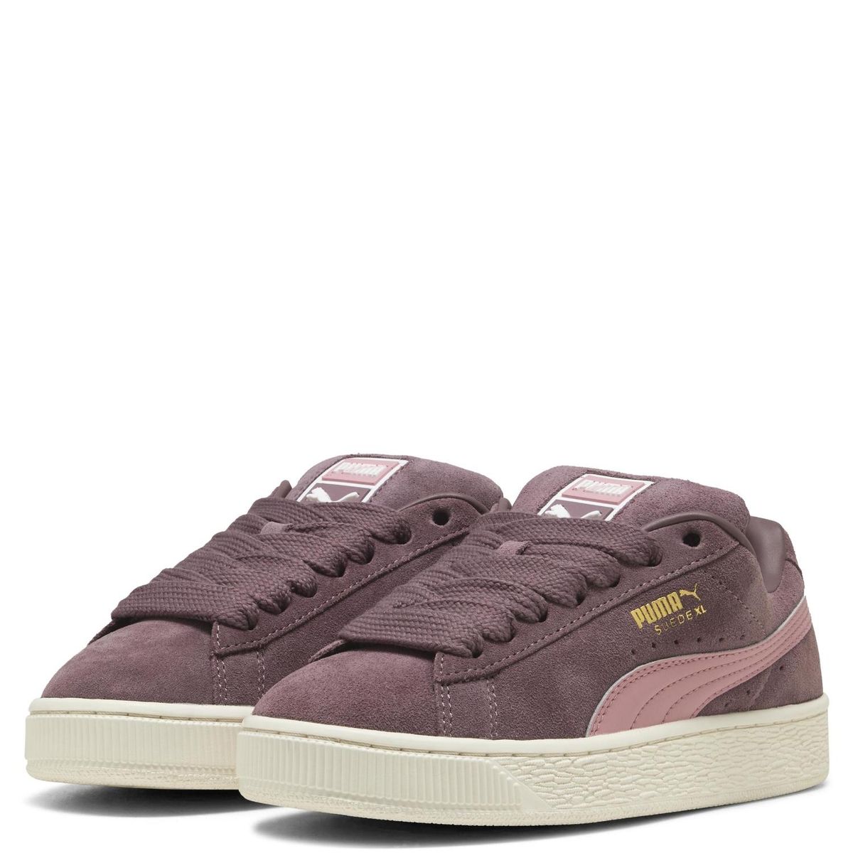 PUMA - Suede XL Zapatilla Urbana Niña Café (35.5 a 38) Puma