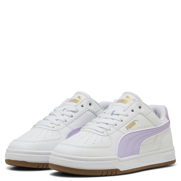 Caven III Retro Zapatilla Urbana Niña Cuero Blanco (35.5 a 38)