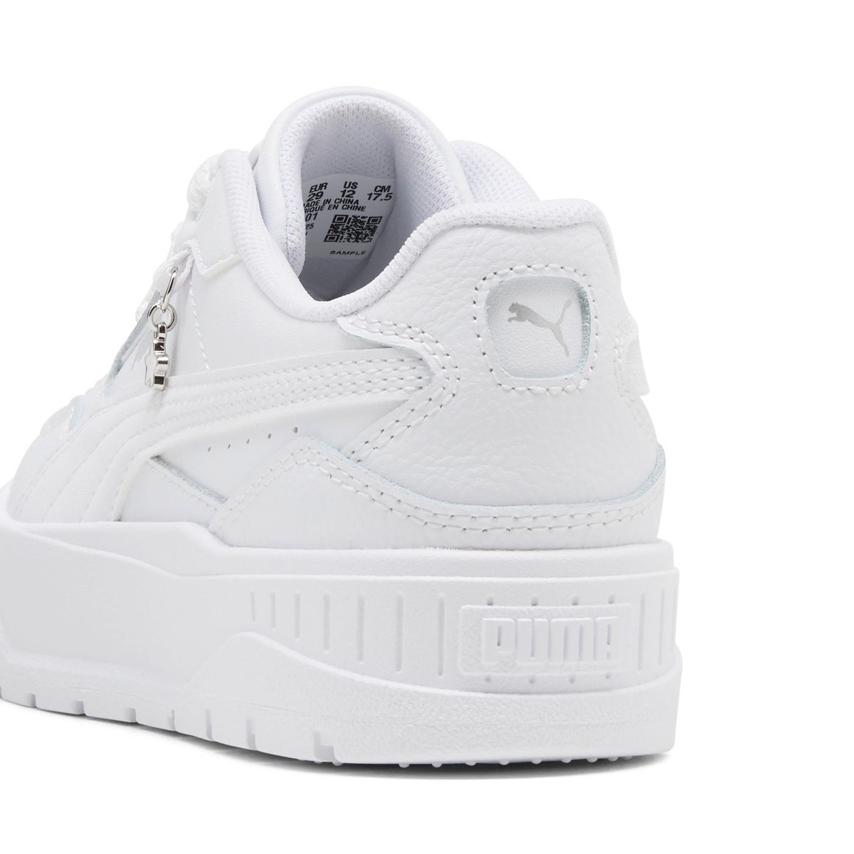 PUMA - Karmen Ii Idol Charm Ps Zapatilla Urbana Niña Cuero Blanco (28 A 35) Puma