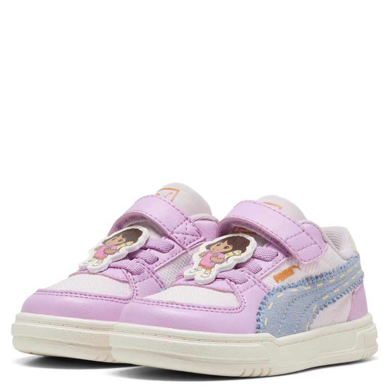 Caven III Dora AC Inf Zapatilla Urbana Niña Cuero Rosado (21 a 27)