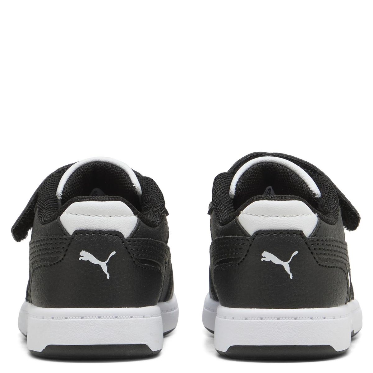 PUMA - Rebound Slam Lo Ac Zapatilla Urbana Niño Cuero Blanco (21 A 27) Puma