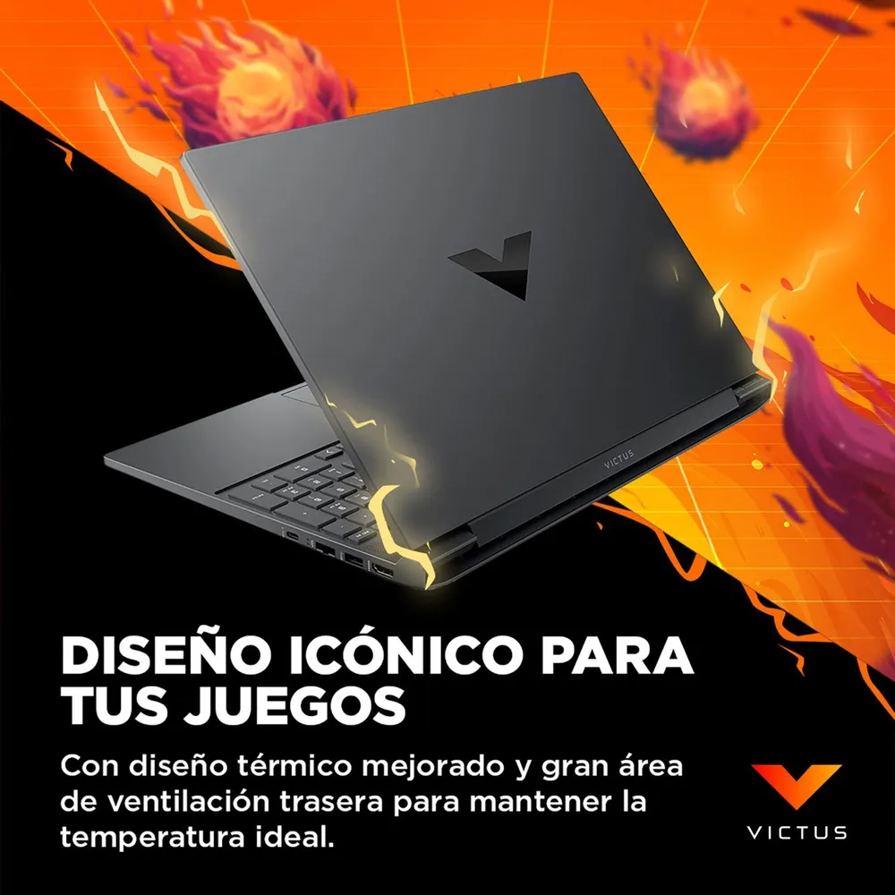 HP Victus 15-fb3000la Ryzen 5 16GB 512GB RTX 3050 Negro, foto 10