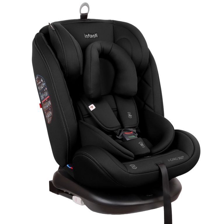 INFANTI Silla De Auto Convertible I-Giro 360° Black