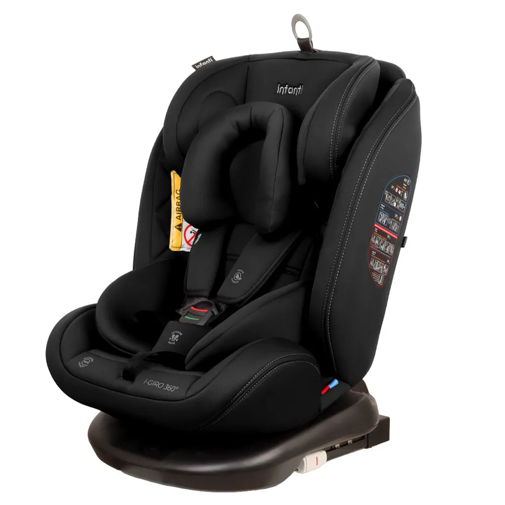 Silla De Auto Convertible I-Giro 360° Black, foto 3