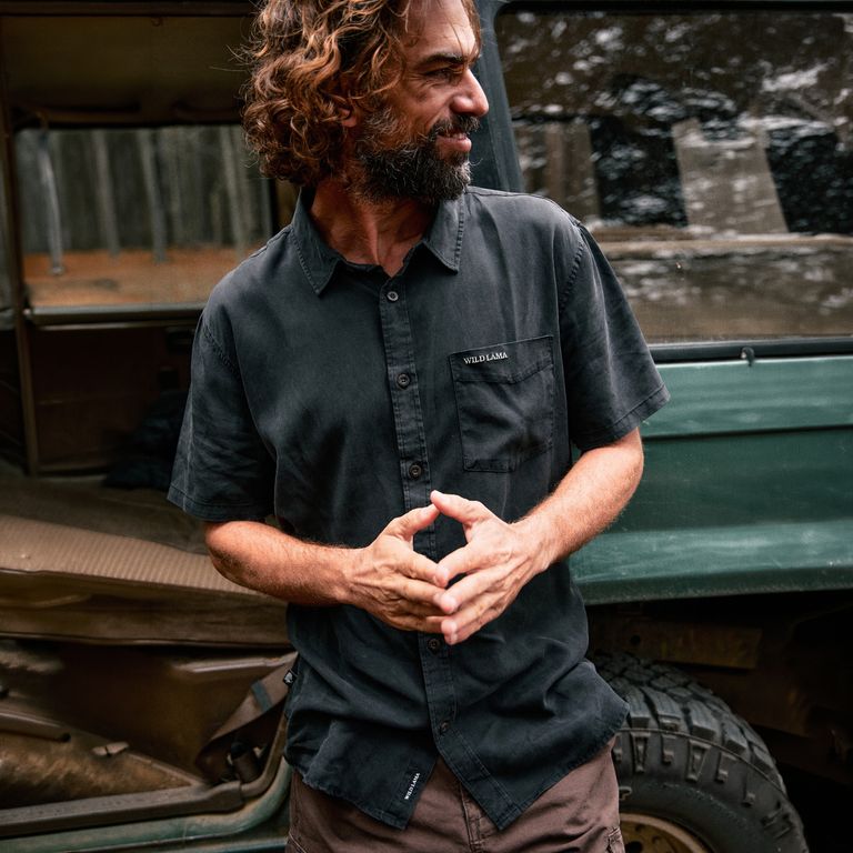 Camisa Jim Negra Hombre