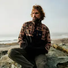 WILD LAMA - Polar Lava Reciclado Color Block Azul Hombre