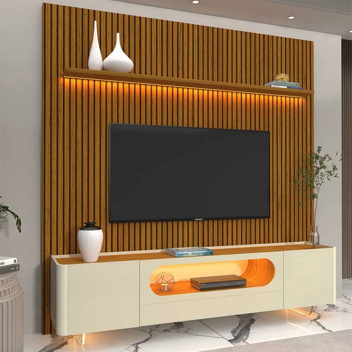DECOCASA - Set Rack Nobre P Nobre 2 1 Pv O Decocasa