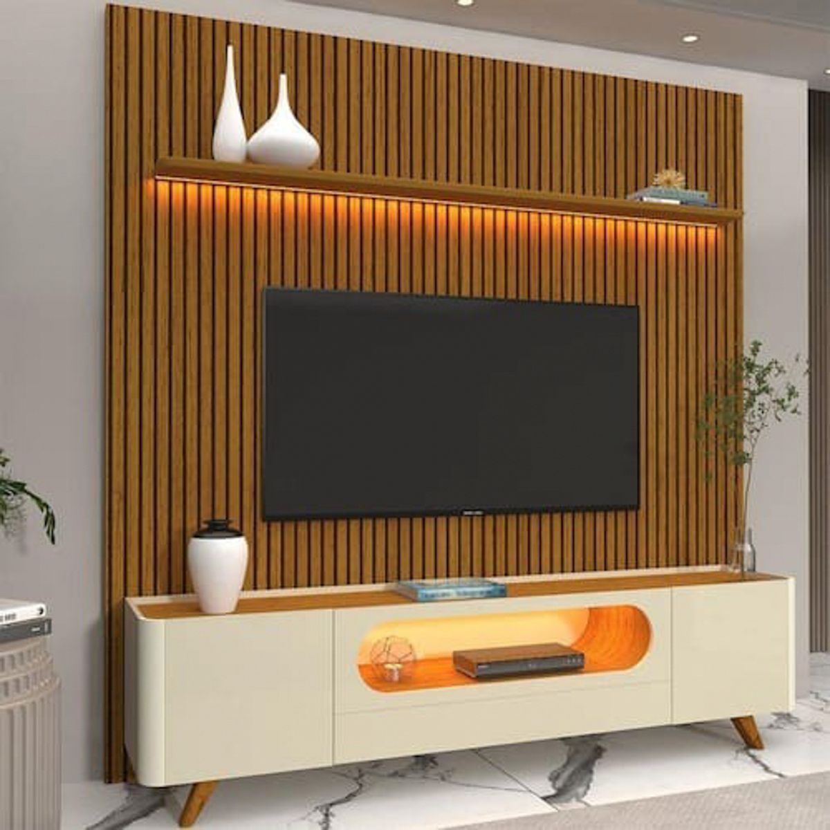 DECOCASA - Set Rack Nobre P Nobre 2 1 Pm O Decocasa