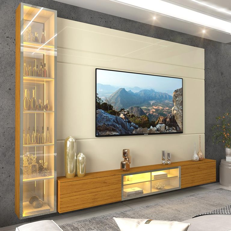 DECOCASA Rack Home Luminare 2 5 1Torre Ow