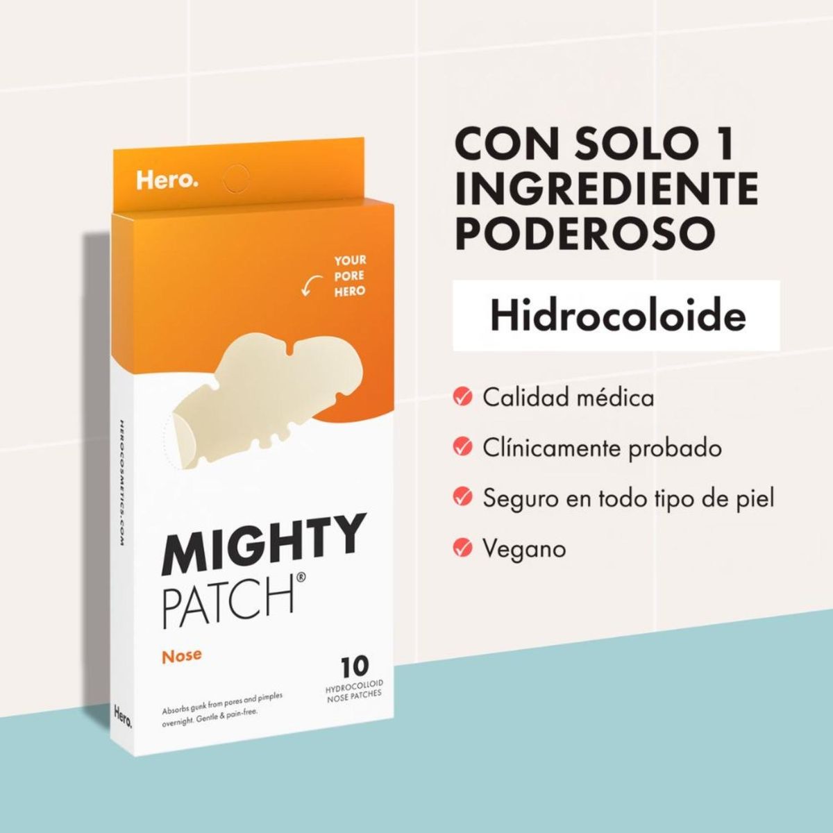 HERO - Hero Cosmetics Mighty Patch Nose Strips