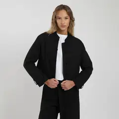 FROENS - Chaqueta Loto Negro Mujer