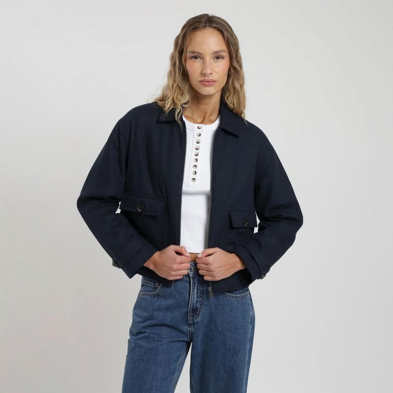 Chaqueta Orquidea Moca Mujer