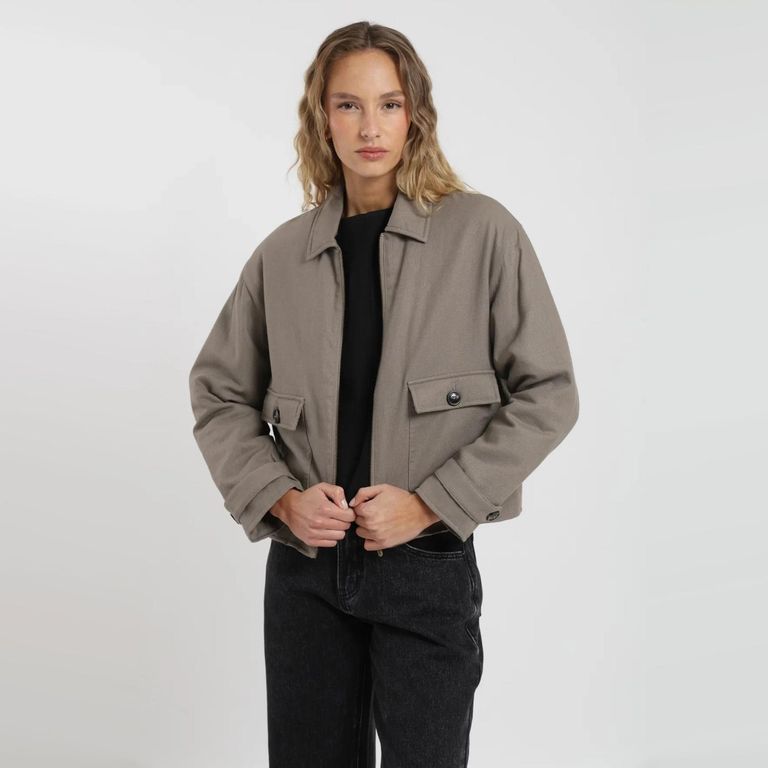 Chaqueta Orquidea Moca Mujer