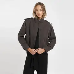 FROENS - Chaqueta Bomber Café Mujer