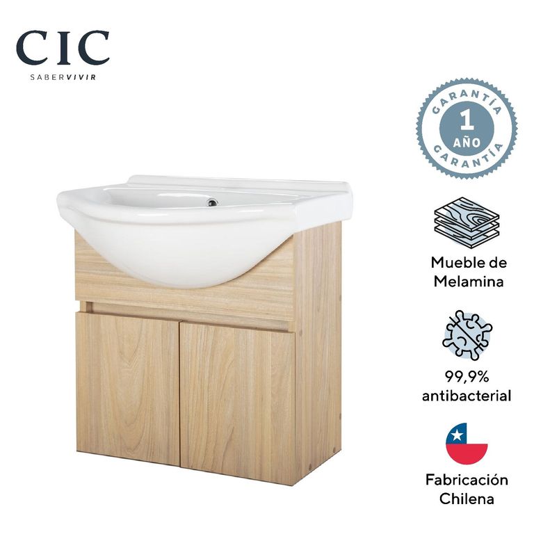 Vanitorio Cannes 2 Puertas Suspendido