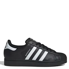 ADIDAS ORIGINALS - Superstar II Zapatilla Urbana Hombre Cuero Negro
