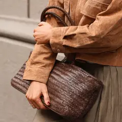 BIBA - Cartera Baguette Dark Mujer Café