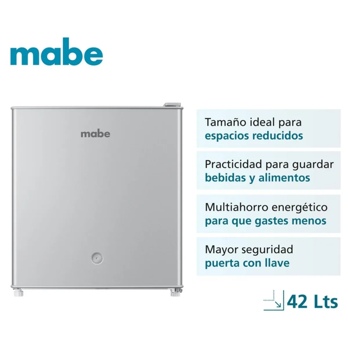MABE - Frigobar 42 Litros Inox RMF02L Mabe