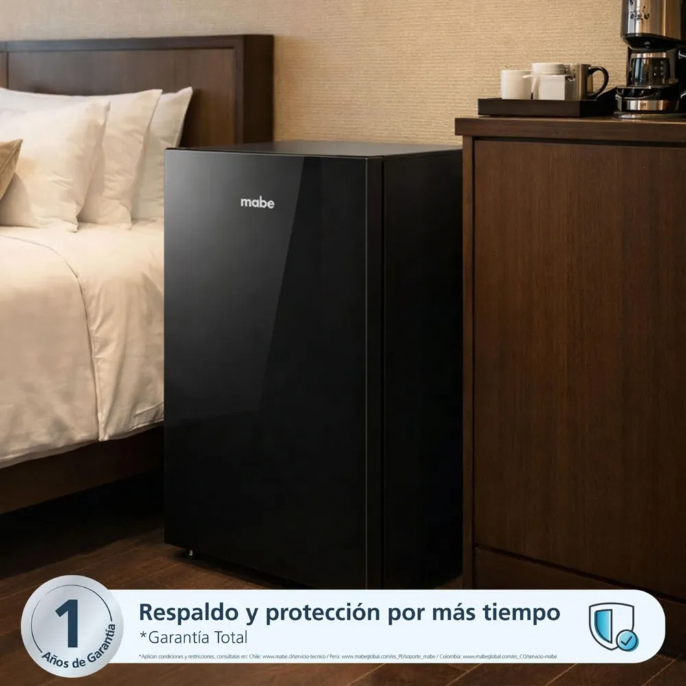 Frigobar 90 Litros Black Glass RMF0, foto 5