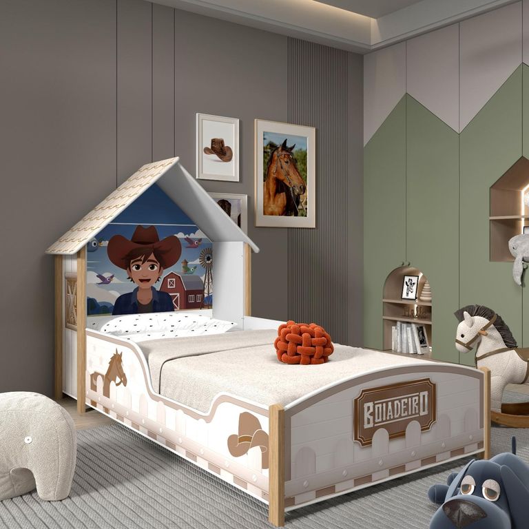 Cama 1 Plaza Vaquero