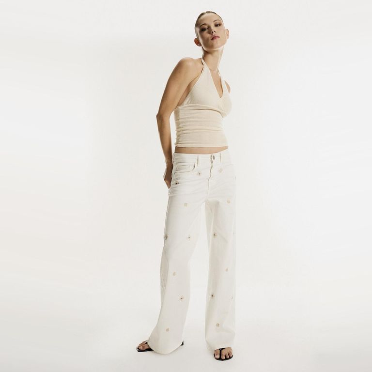 Jeans Wide Leg Mujer
