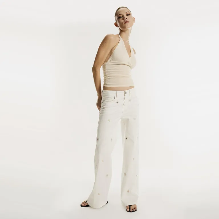 Jeans Wide Leg Mujer
