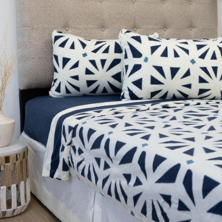 Sábana Polar Estampada Neb King D5