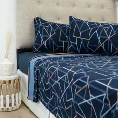 DORAL - Sábana Polar Estampada Neb King D1