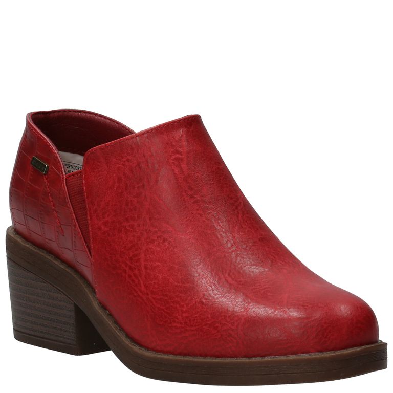 Botín Mujer Rojo