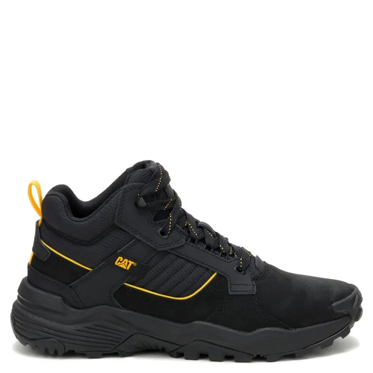 Zapatilla Urbana Hombre Cuero Negro
