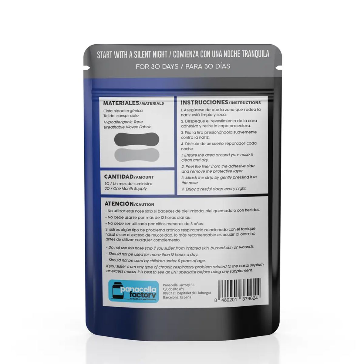 FOODTECH - Gudslip Tiras Nasal 30 Unidades