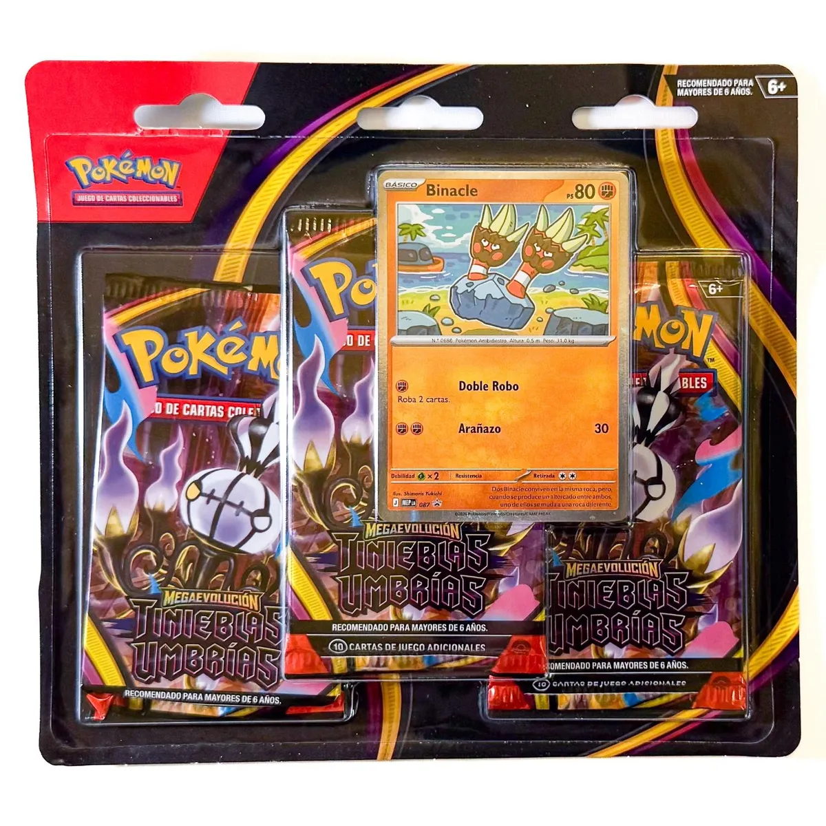 POKEMON - Pitch Black 3 Pack Blister E Pokemon
