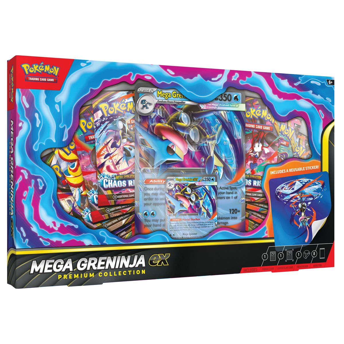 POKEMON - Mega Greninja Ex Premium Col Pokemon