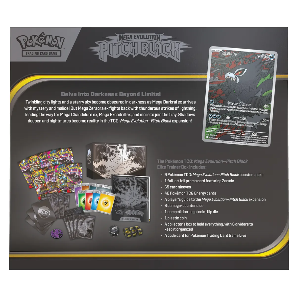POKEMON - Pitch Black Elite Trainer Bo Pokemon