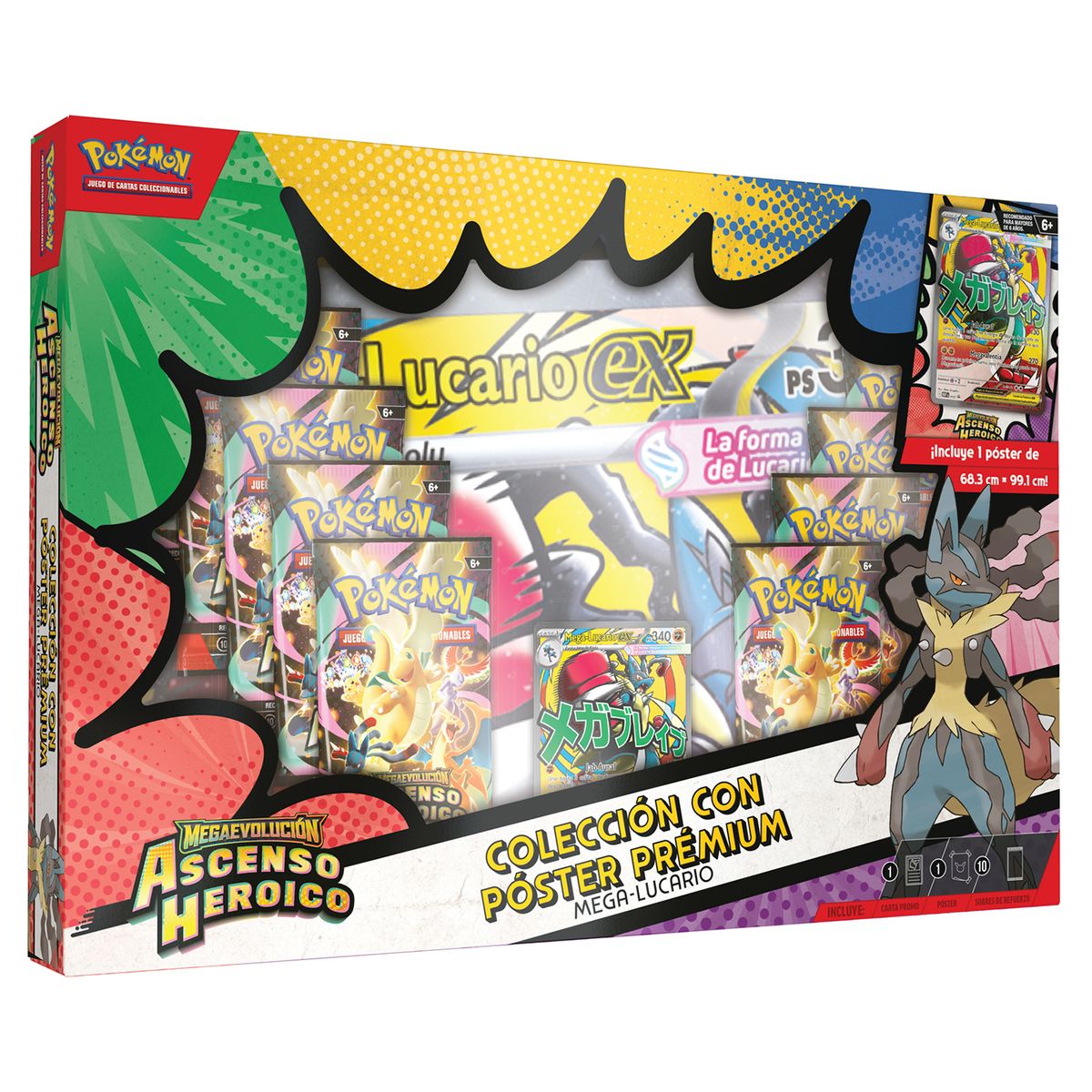 POKEMON - Pokemón Ascended Heroes Poster Colle En Español