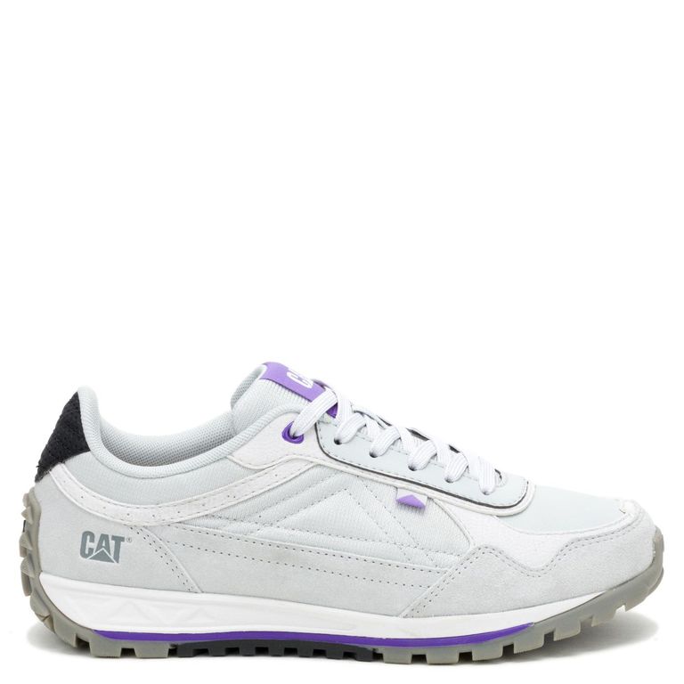 Zapatilla Urbana Mujer Cuero Gris