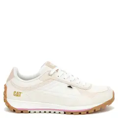 CAT - Zapatilla Urbana Mujer Cuero Beige