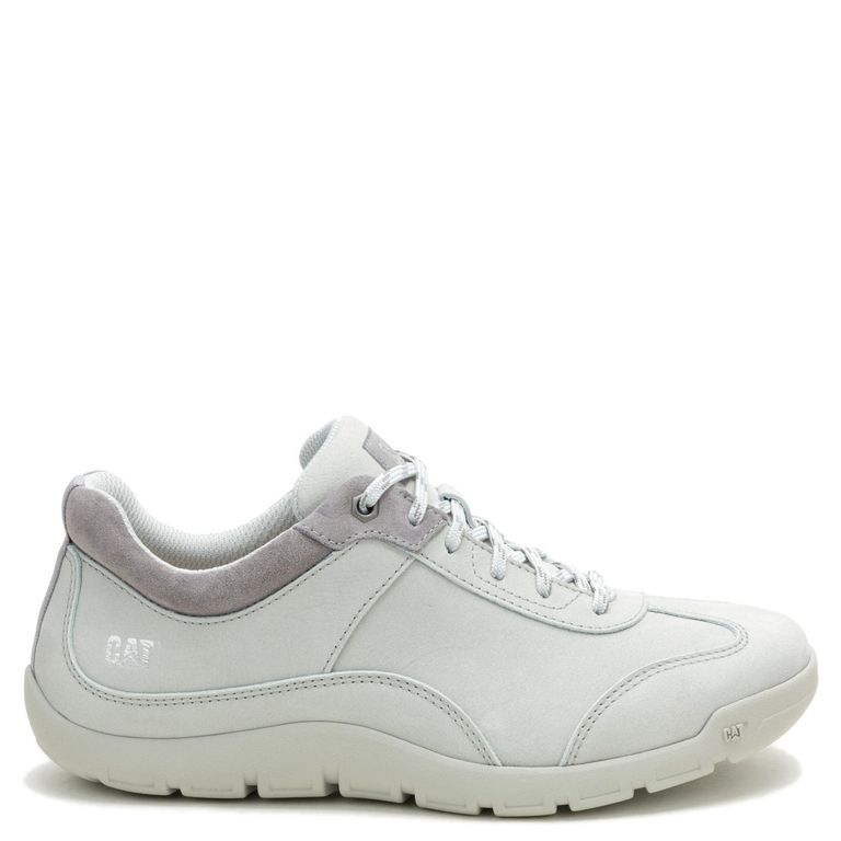 Zapatilla Urbana Mujer Cuero Gris