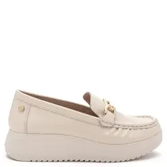 GACEL - Mocasín Mujer Beige