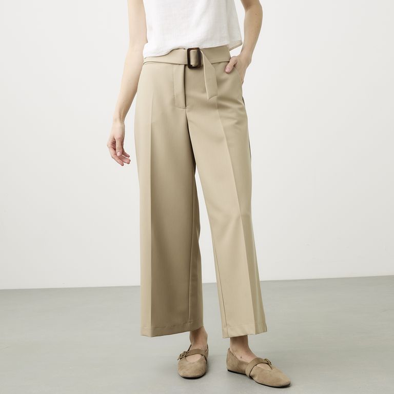 Pantalón Tiro Medio Mujer