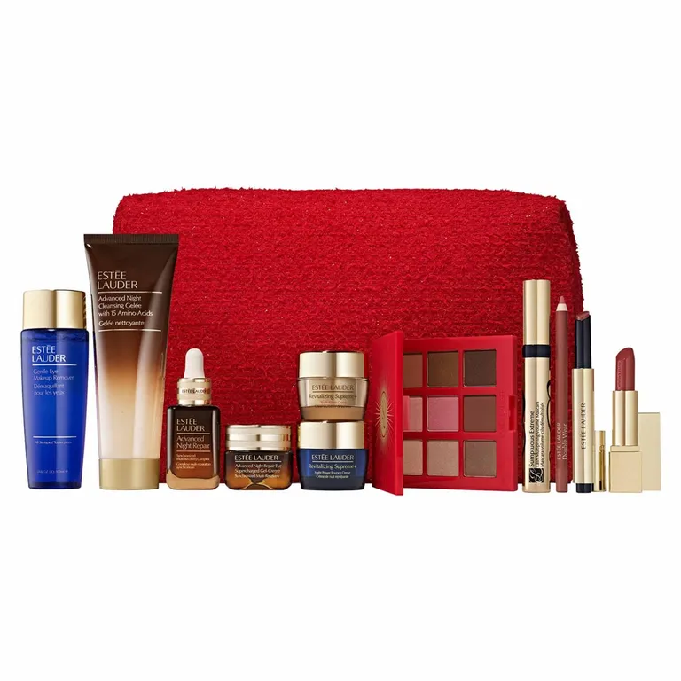 Estée Lauder Holiday 2026 Lip & Makeup Blockbuster Set