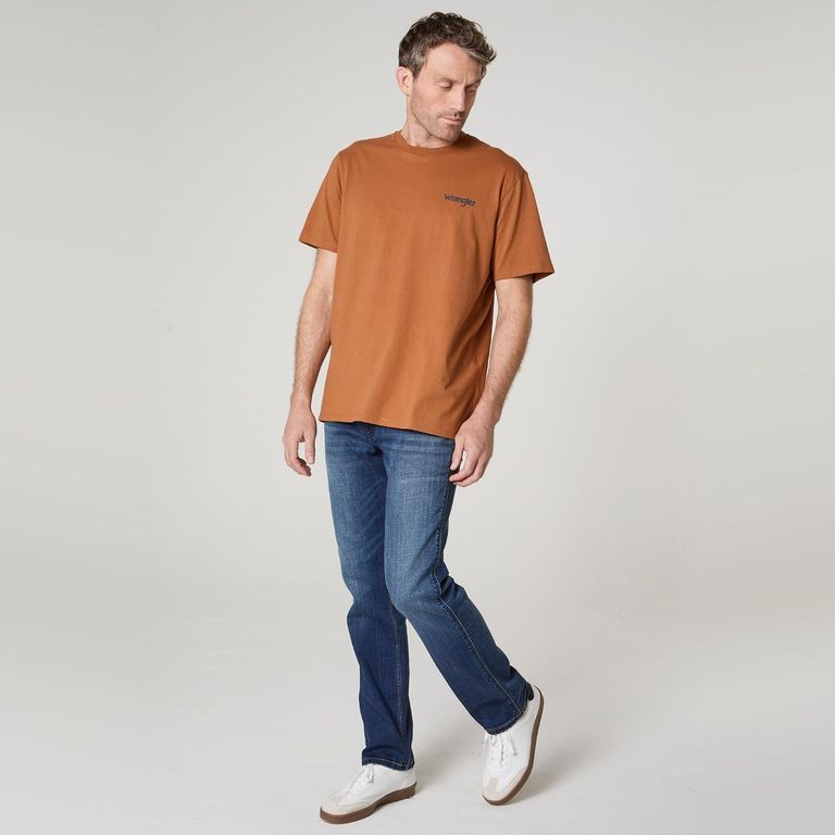 Jeans Tiro Medio Hombre