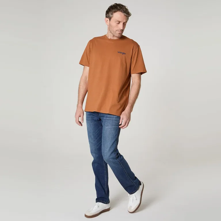 Jeans Tiro Medio Hombre