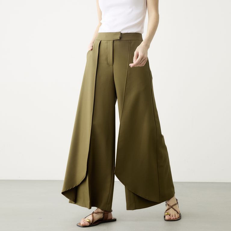 Pantalón Tiro Medio Mujer