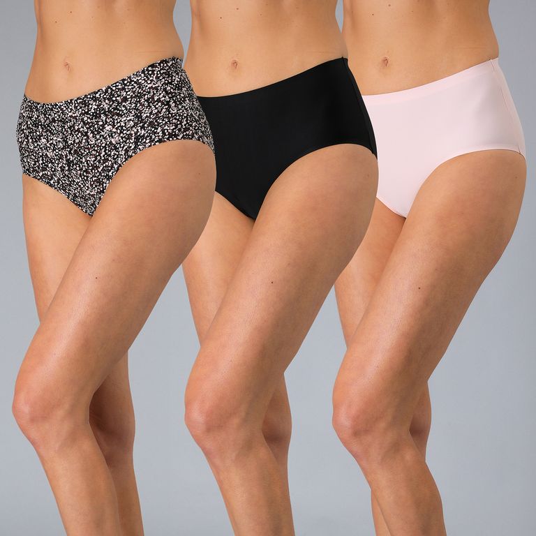 Pack De 3 Calzones Tiro Alto Mujer