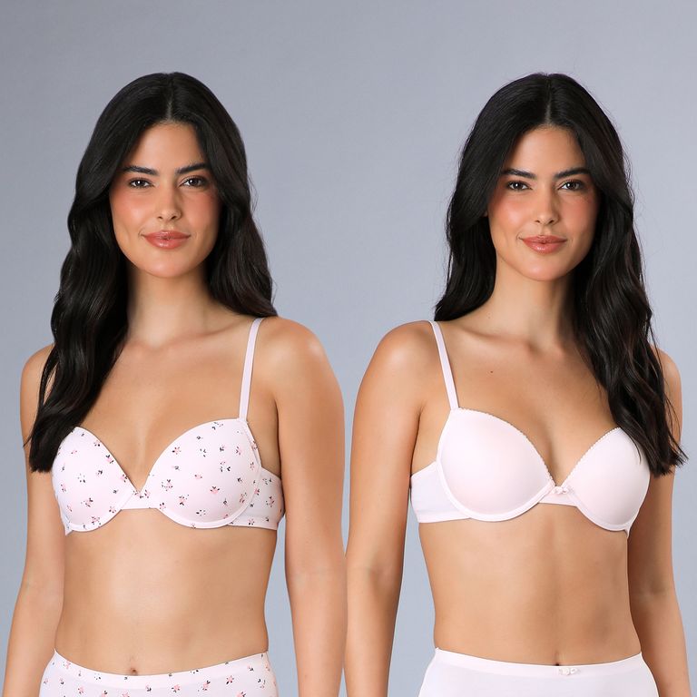 Pack De 2 Sostenes Mujer Algodón