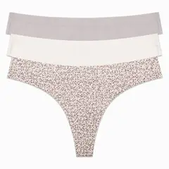 FLORES - Pack De 3 Colaless Mujer