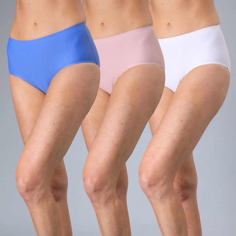 Pack De 3 Calzones Tiro Alto Mujer